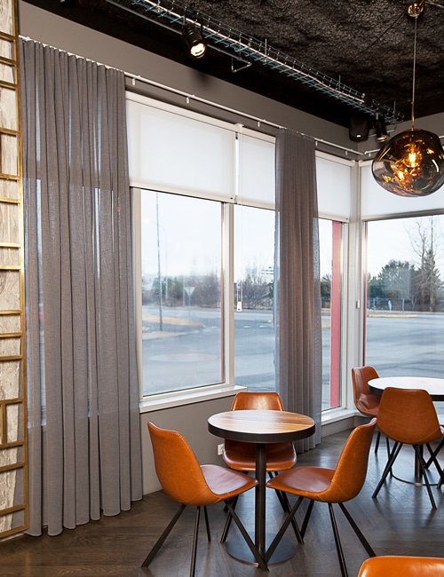 Gardínur - Voile með höráferð - Image 3