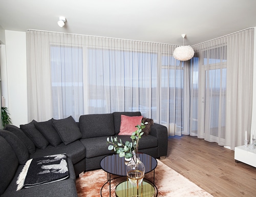 Gardínur - Voile með höráferð - Image 7